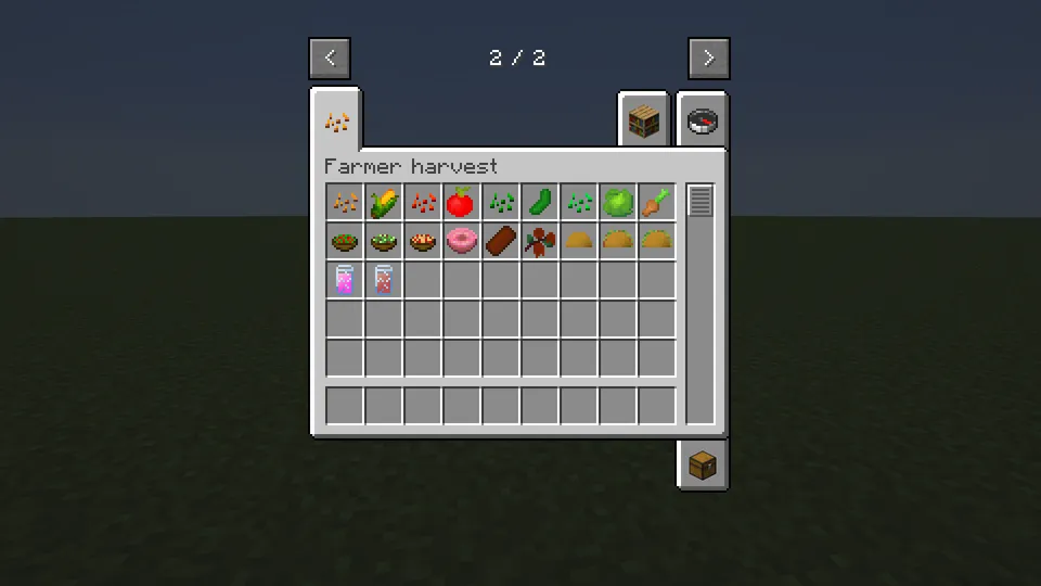 Farmer harvest — Minecraft mod, rasm 2