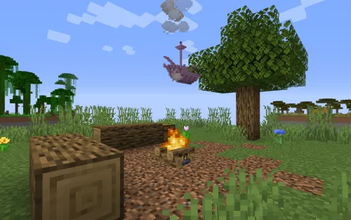 SkyChunk — Minecraft xarita, rasm 1