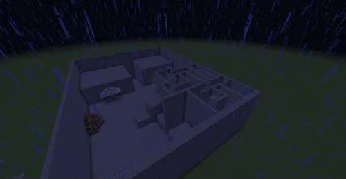 Tashlandiq shahar — Minecraft xarita, rasm 1