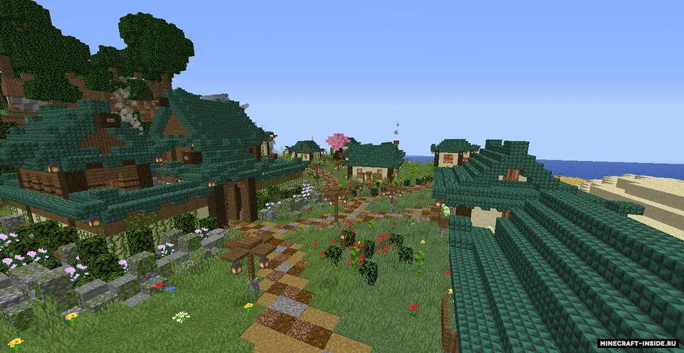 Yaponiya shahri — Minecraft xarita, rasm 3