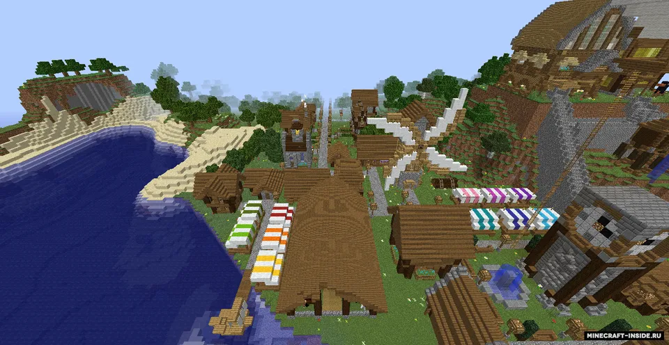 O'rta asr shahri — Minecraft xarita, rasm 2