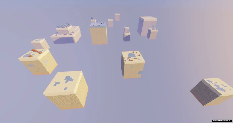 Sky Clumps — Minecraft xarita, rasm 5