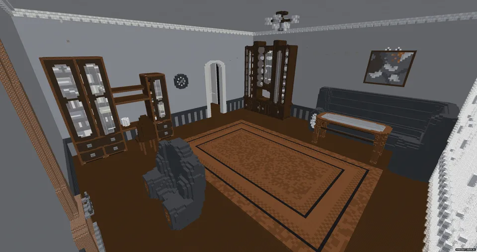 Big house: Hide and Seek — Minecraft xarita, rasm 4