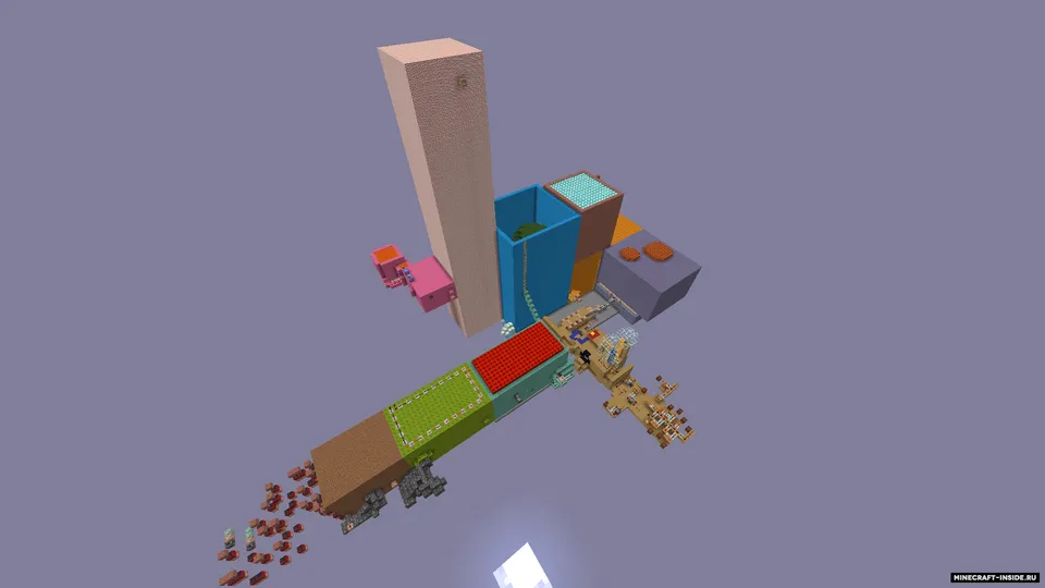 N odatiy sinovlar — Minecraft xarita, rasm 2