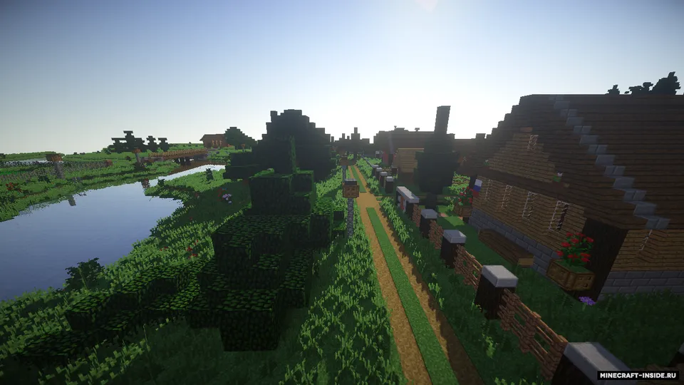Oltoyda rus qishlog'i — Minecraft xarita, rasm 2