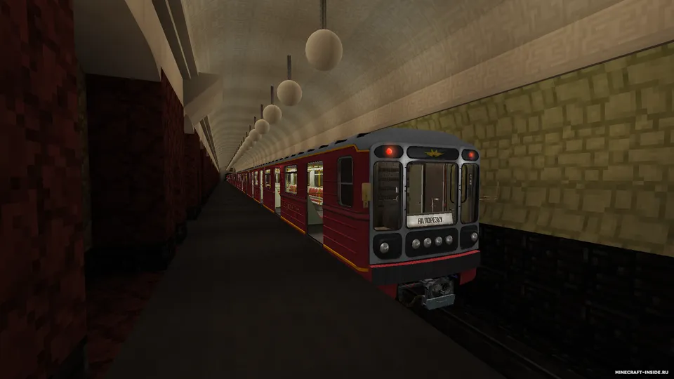 Minecraft 1.3 da Moskva metrosi — Minecraft xarita, rasm 2