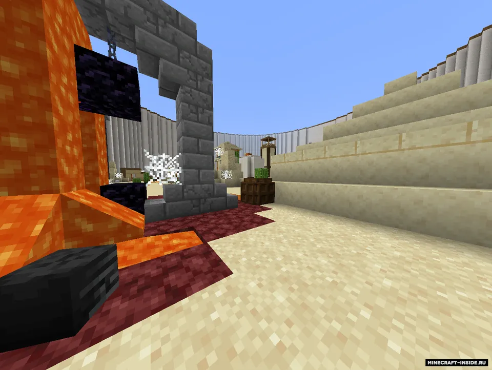 PvP: Sand Arena — Minecraft xarita, rasm 3