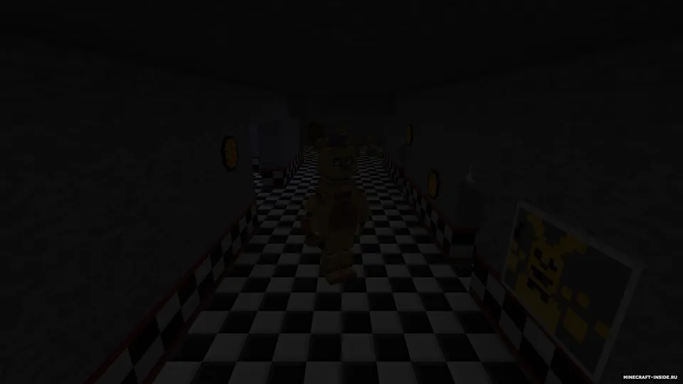 Five nights at Fredbear's Family Diner — Minecraft xarita, rasm 3