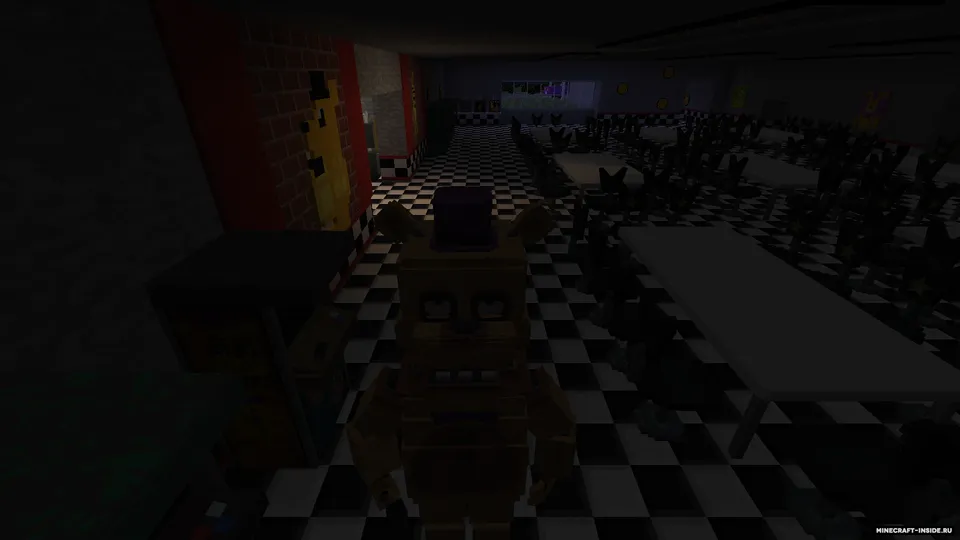 Five nights at Fredbear's Family Diner — Minecraft xarita, rasm 4