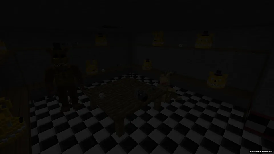 Five nights at Fredbear's Family Diner — Minecraft xarita, rasm 8