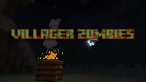 Villager Zombies — Minecraft xarita, rasm 1
