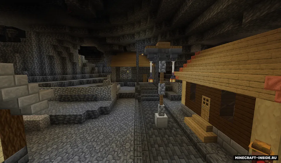 Cavern shahridan qochish — Minecraft xarita, rasm 4