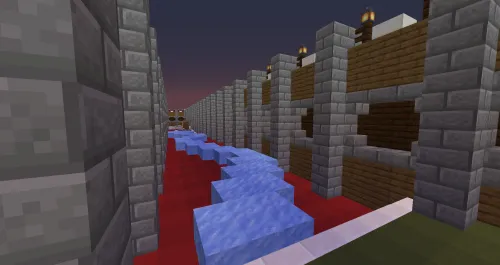 Corridor Parkour Map — Minecraft xarita, rasm 1