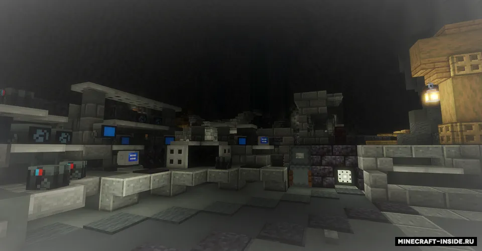 (Winter) AO Wayne Manor: Revival: Déjà vu — Minecraft xarita, rasm 5