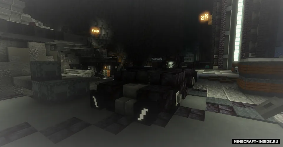 (Winter) AO Wayne Manor: Revival: Déjà vu — Minecraft xarita, rasm 8