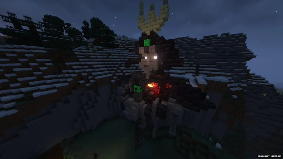 Tog'lardagi yapon qishlog'i — Minecraft xarita, rasm 2