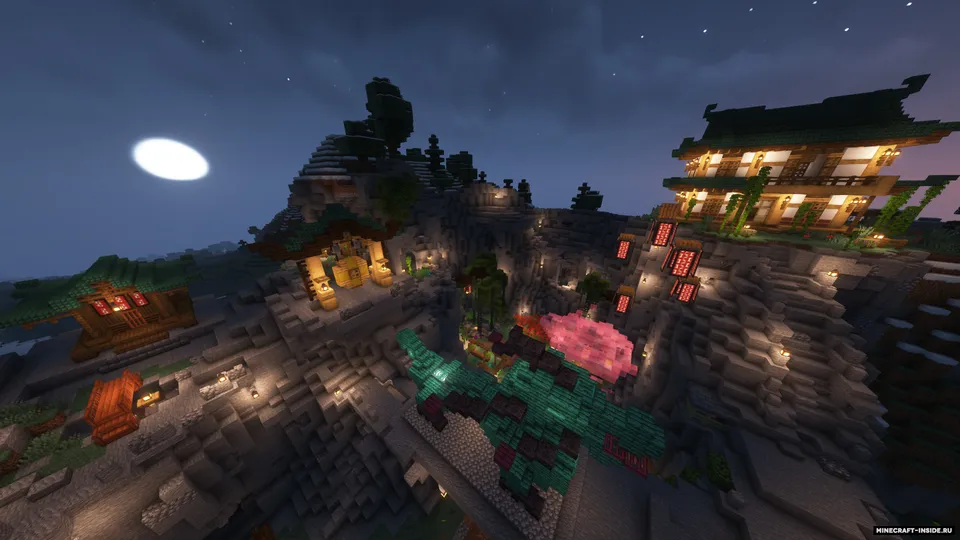 Tog'lardagi yapon qishlog'i — Minecraft xarita, rasm 5