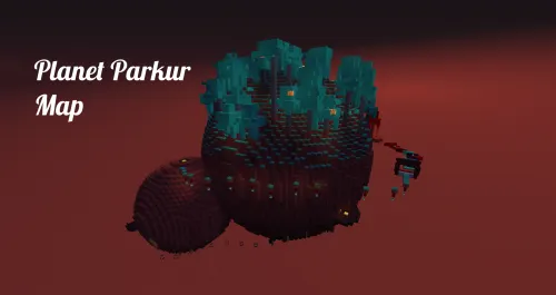 Planet Parkur Map — Minecraft xarita, rasm 1