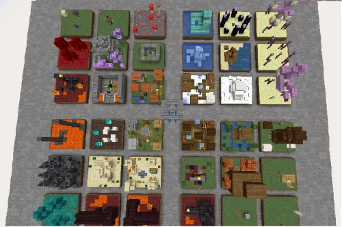 All on a small scale — Minecraft xarita, rasm 1
