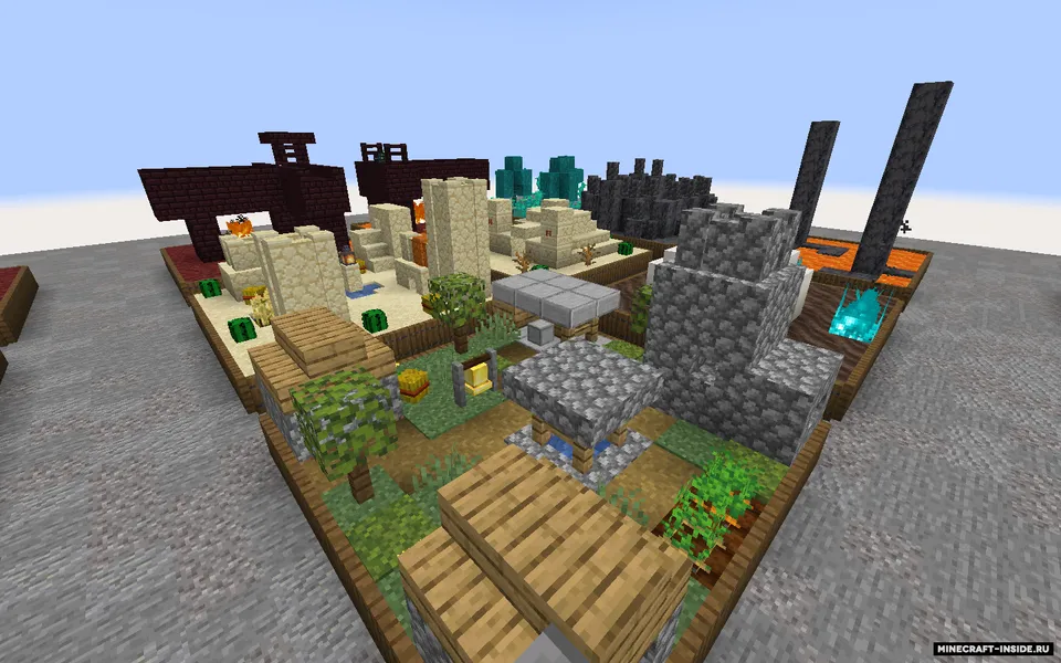 All on a small scale — Minecraft xarita, rasm 5