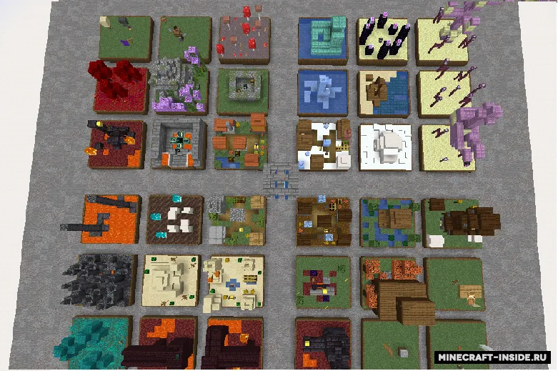 All on a small scale — Minecraft xarita, rasm 8