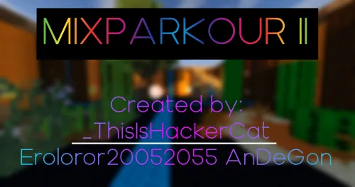 MixParkour II — Minecraft xarita, rasm 1