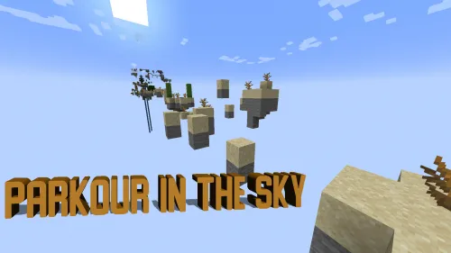 Parkour in the sky — Minecraft xarita, rasm 1