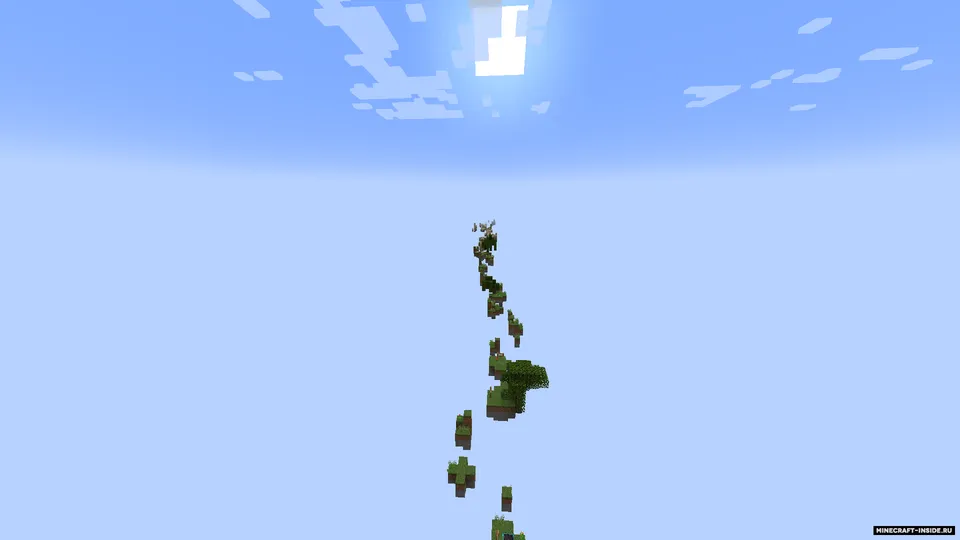 Parkour in the sky — Minecraft xarita, rasm 2