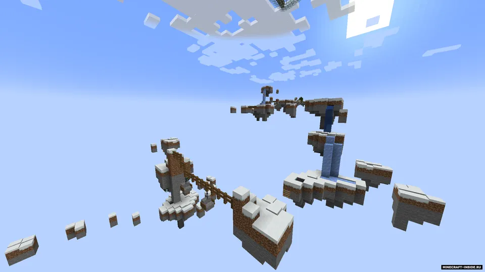 Parkour in the sky — Minecraft xarita, rasm 4