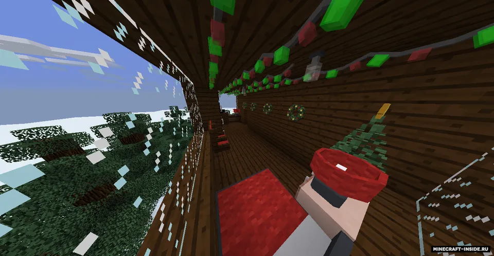 Yangi yil ostidagi uy — Minecraft xarita, rasm 3