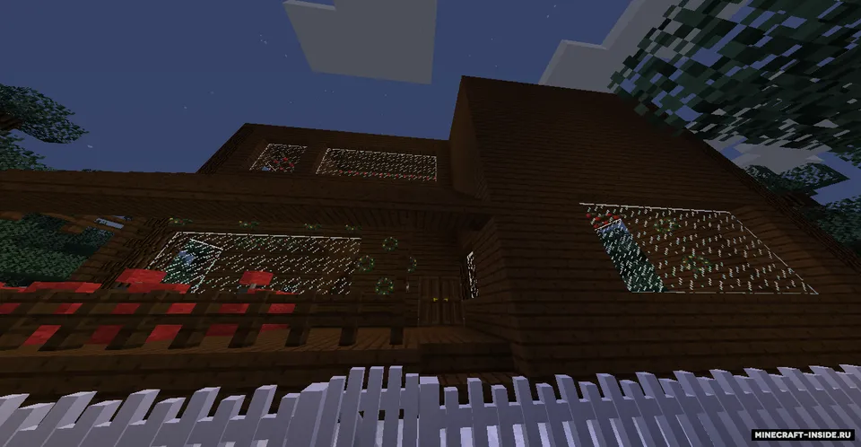 Yangi yil ostidagi uy — Minecraft xarita, rasm 4