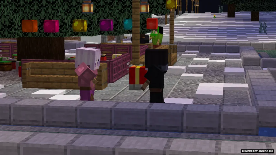 Yangi yil qishlog'i: Cheksiz yangi yil — Minecraft xarita, rasm 6