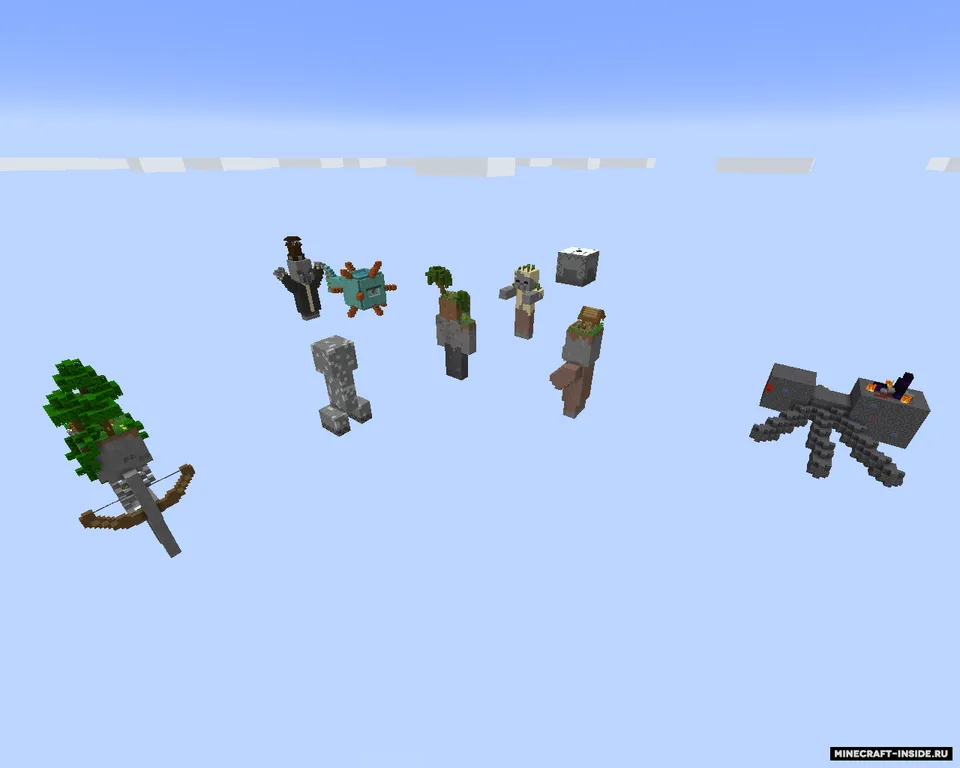 Survival among giant creatures — Minecraft xarita, rasm 2