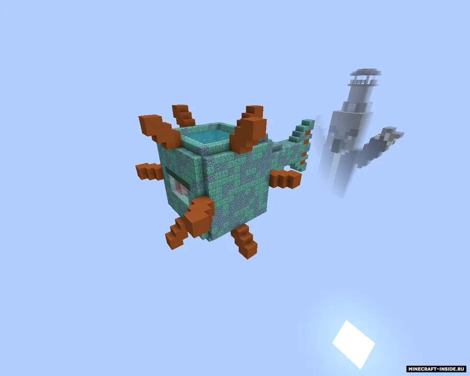 Survival among giant creatures — Minecraft xarita, rasm 4