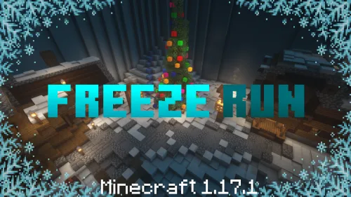 Freeze Run — Minecraft xarita, rasm 1