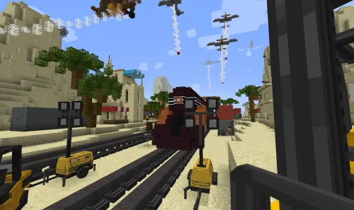 Sand wars — Minecraft xarita, rasm 1