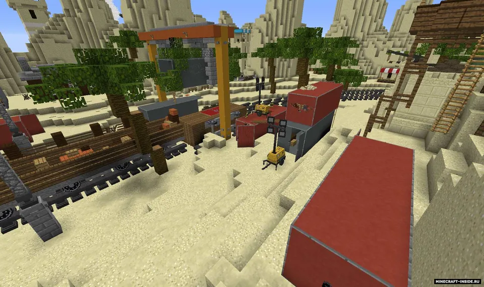 Sand wars — Minecraft xarita, rasm 2