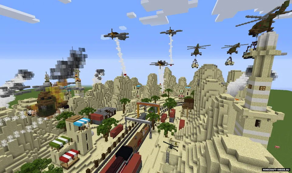 Sand wars — Minecraft xarita, rasm 4