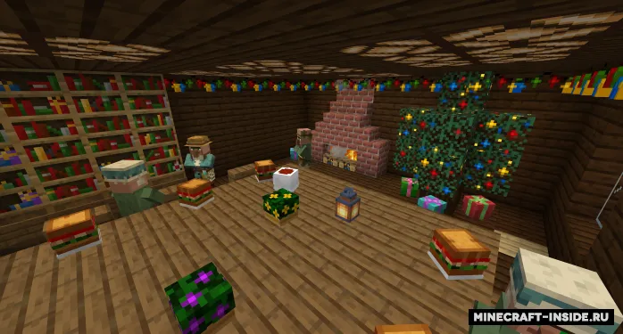 Bir kuni Yangi yil oqshomida — Minecraft xarita, rasm 5