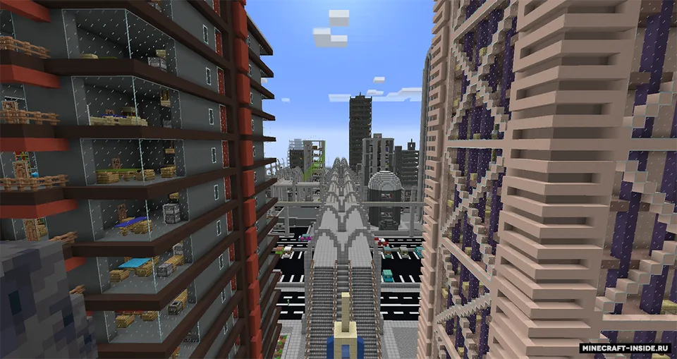 Horizon City - Advanced World — Minecraft xarita, rasm 8