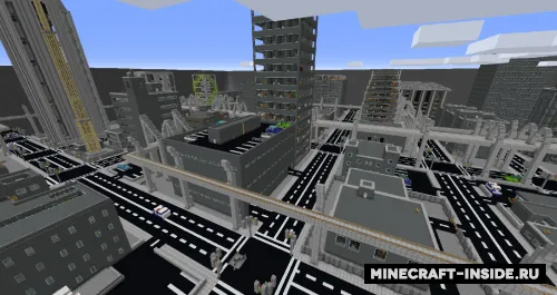 Horizon City 2020 — Minecraft xarita, rasm 1