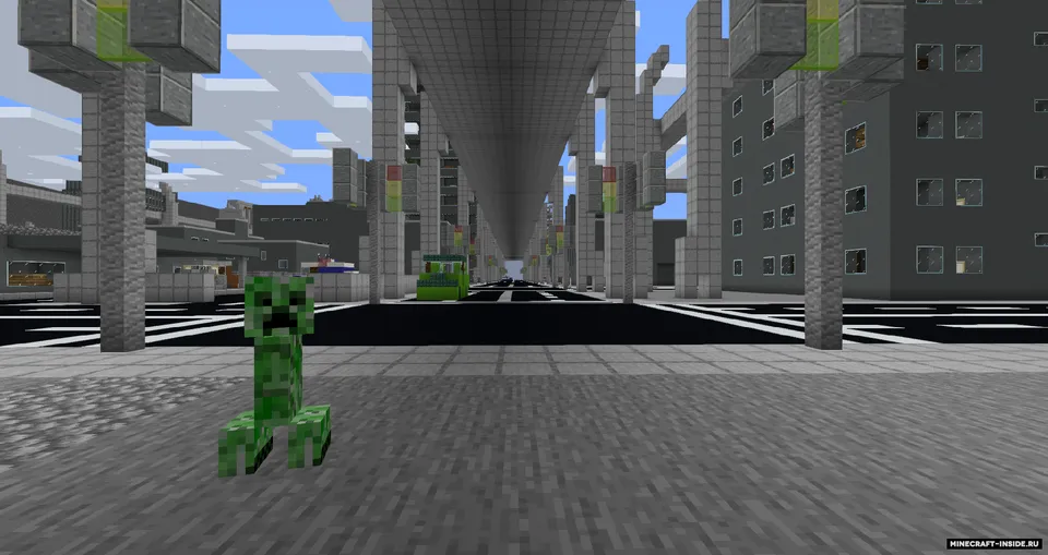 Horizon City 2020 — Minecraft xarita, rasm 2