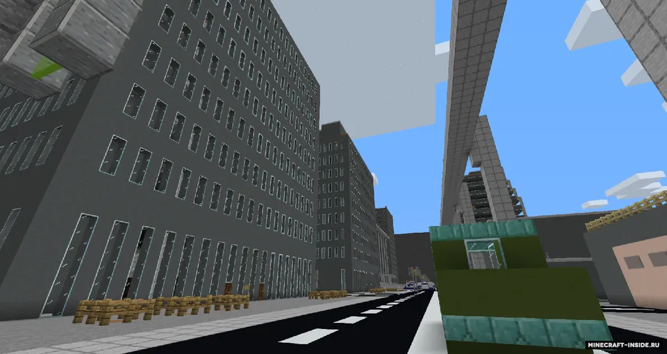 Horizon City 2020 — Minecraft xarita, rasm 3