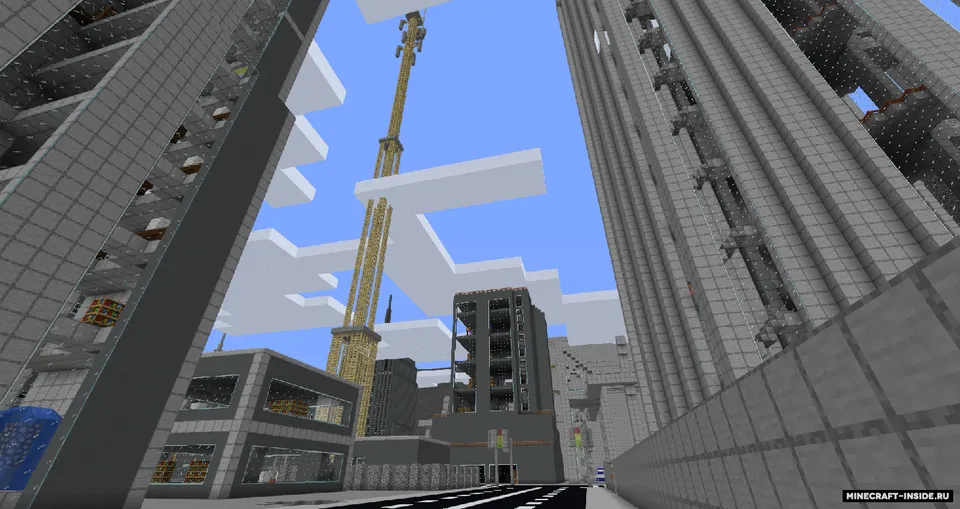 Horizon City 2020 — Minecraft xarita, rasm 4