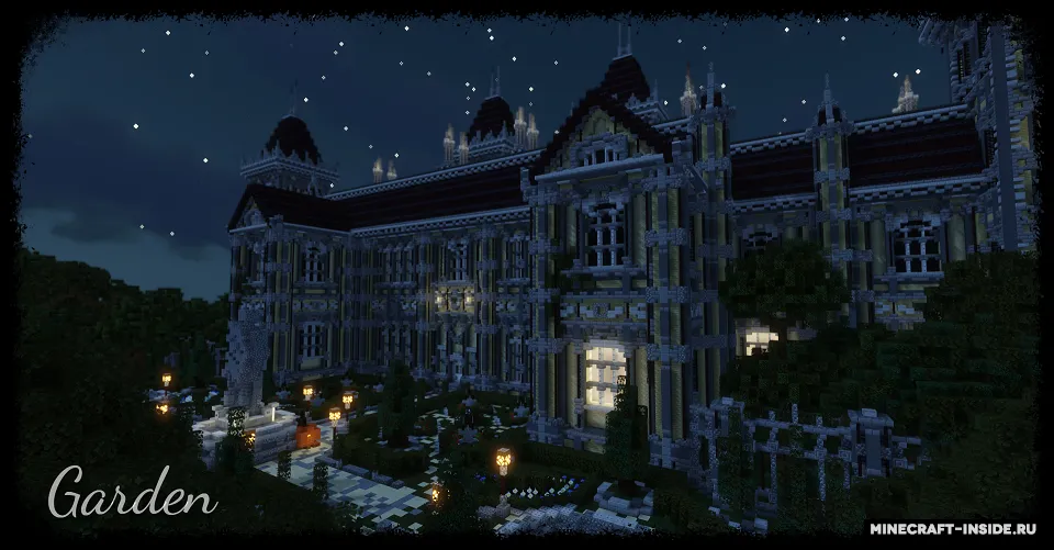 AK Wayne Manor: Gotham: Revival — Minecraft xarita, rasm 3