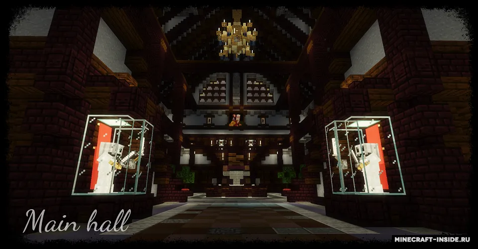 AK Wayne Manor: Gotham: Revival — Minecraft xarita, rasm 5
