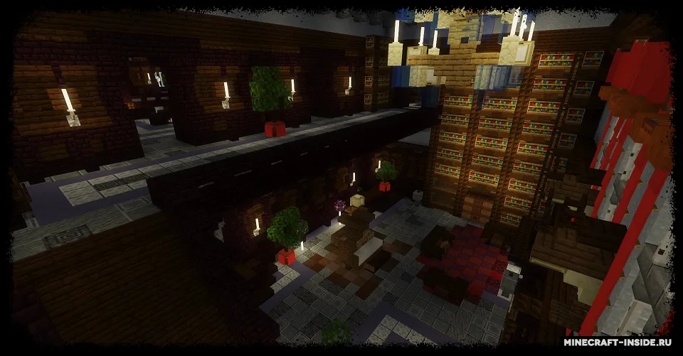 AK Wayne Manor: Gotham: Revival — Minecraft xarita, rasm 6