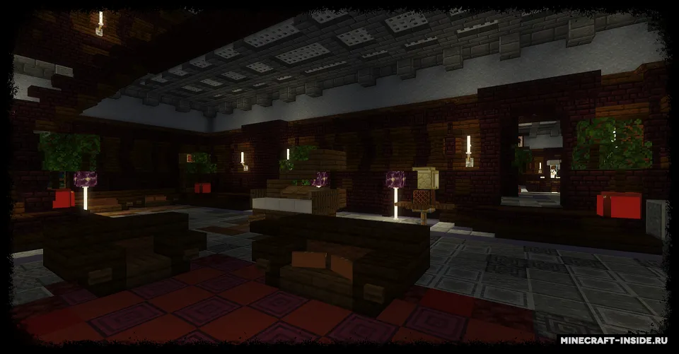 AK Wayne Manor: Gotham: Revival — Minecraft xarita, rasm 7