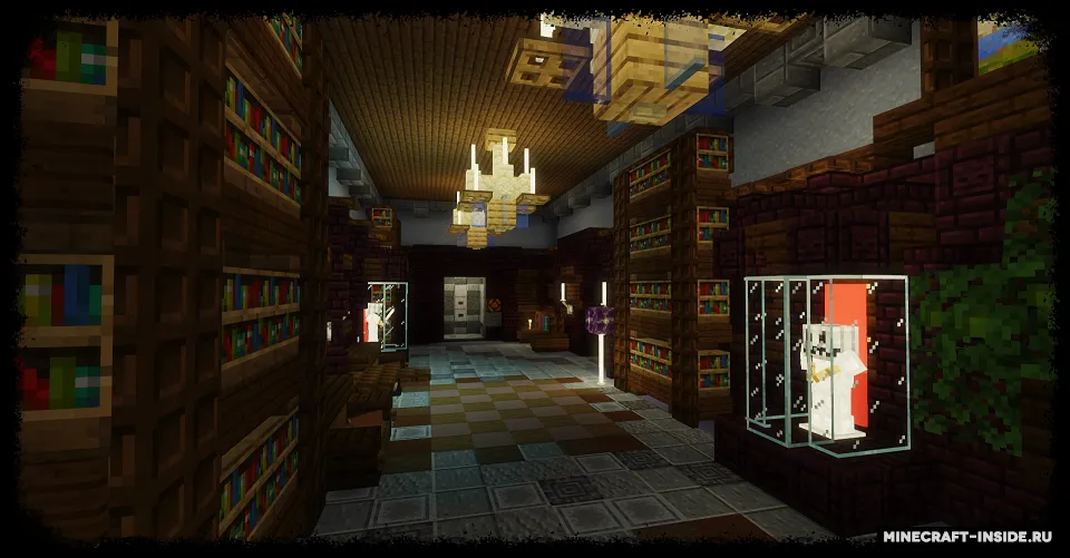 AK Wayne Manor: Gotham: Revival — Minecraft xarita, rasm 8