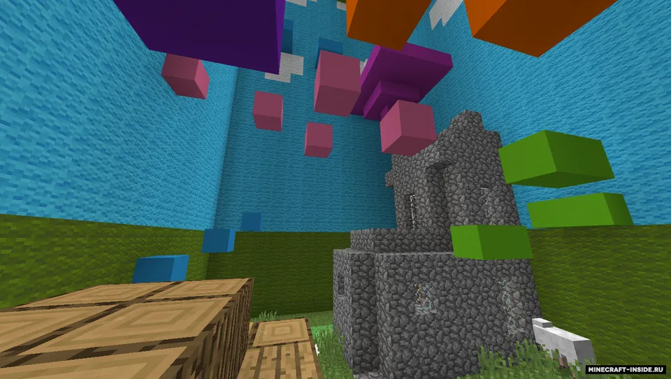 O'rtacha qiyinlikdagi parkur — Minecraft xarita, rasm 2